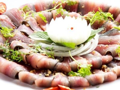 Món gỏi wasabi quy trình cơ bản